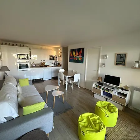 3 Pieces Avec Jardinet, 6 Personnes, Internet, Proche Grand De - Fr-1-487-308 Lejlighed